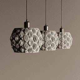 Modern Lamp Shade – Sculptural Pendant Shade | Ceiling lamp – Ceiling (Ceiling%20Lamp 1384060)