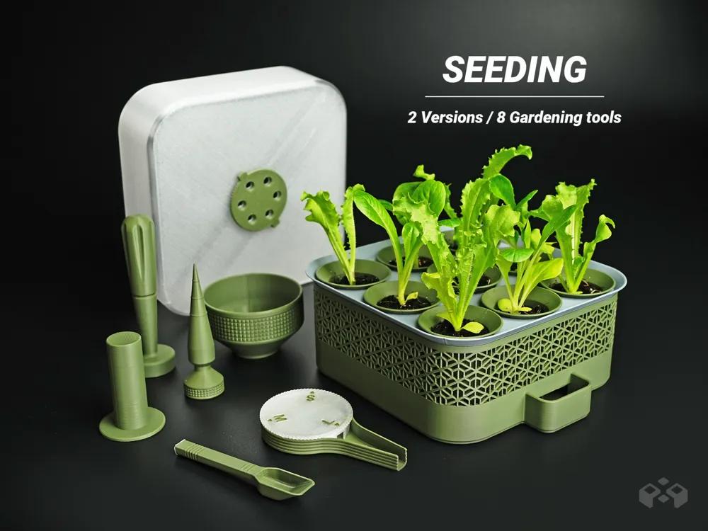 Self‑Watering Seed Starter - Modular Grow Kit