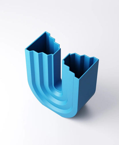 Arch Vase - Symmetrical or Asymmetrical Modern Decor | 16×8×18 cm or Set of 2