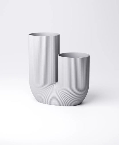 Double Vase - Large Symmetrical or Asymmetrical | 17×9×18 cm