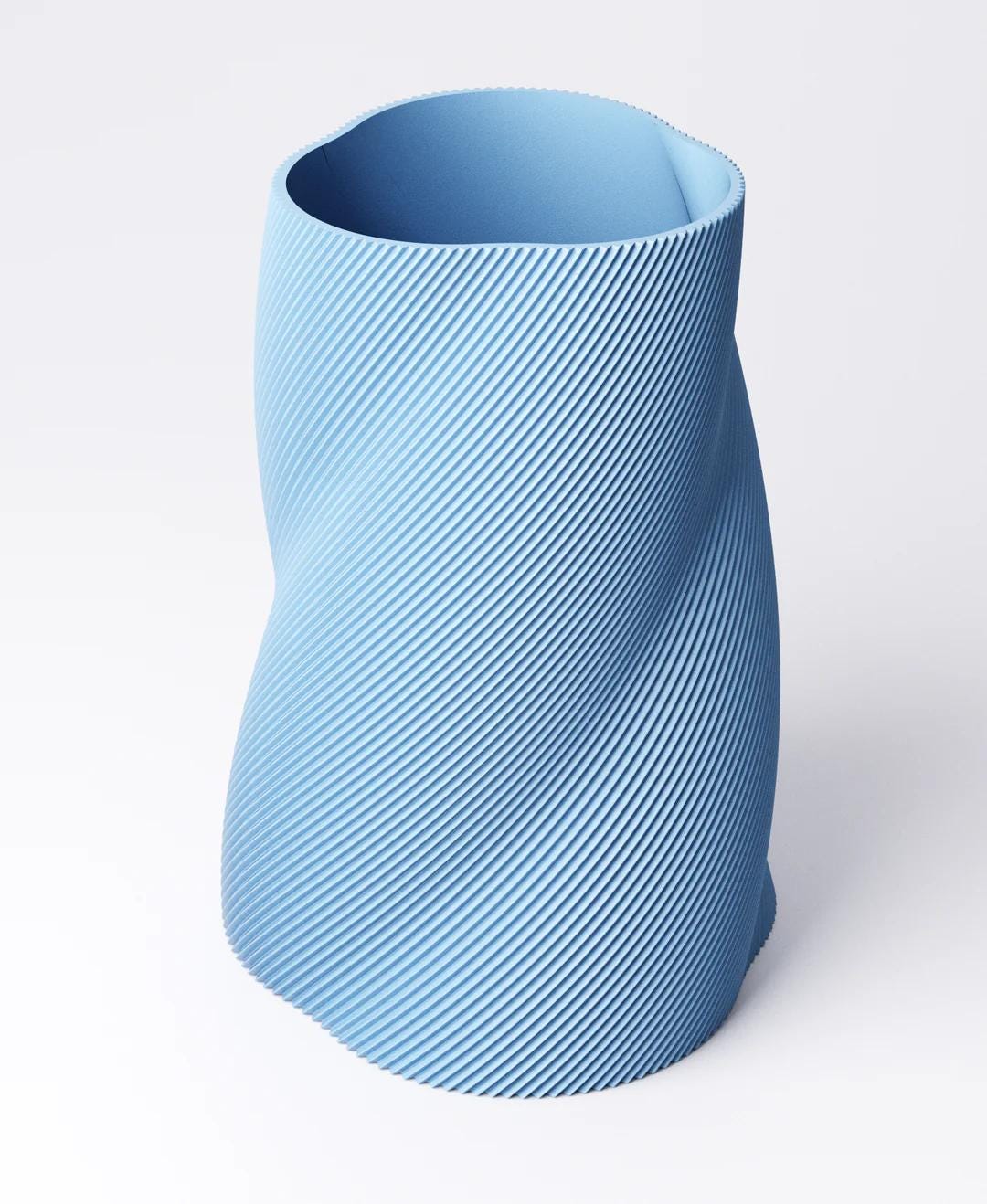 Spiral Vase - Slow Spiral Design | 13×13×18 cm