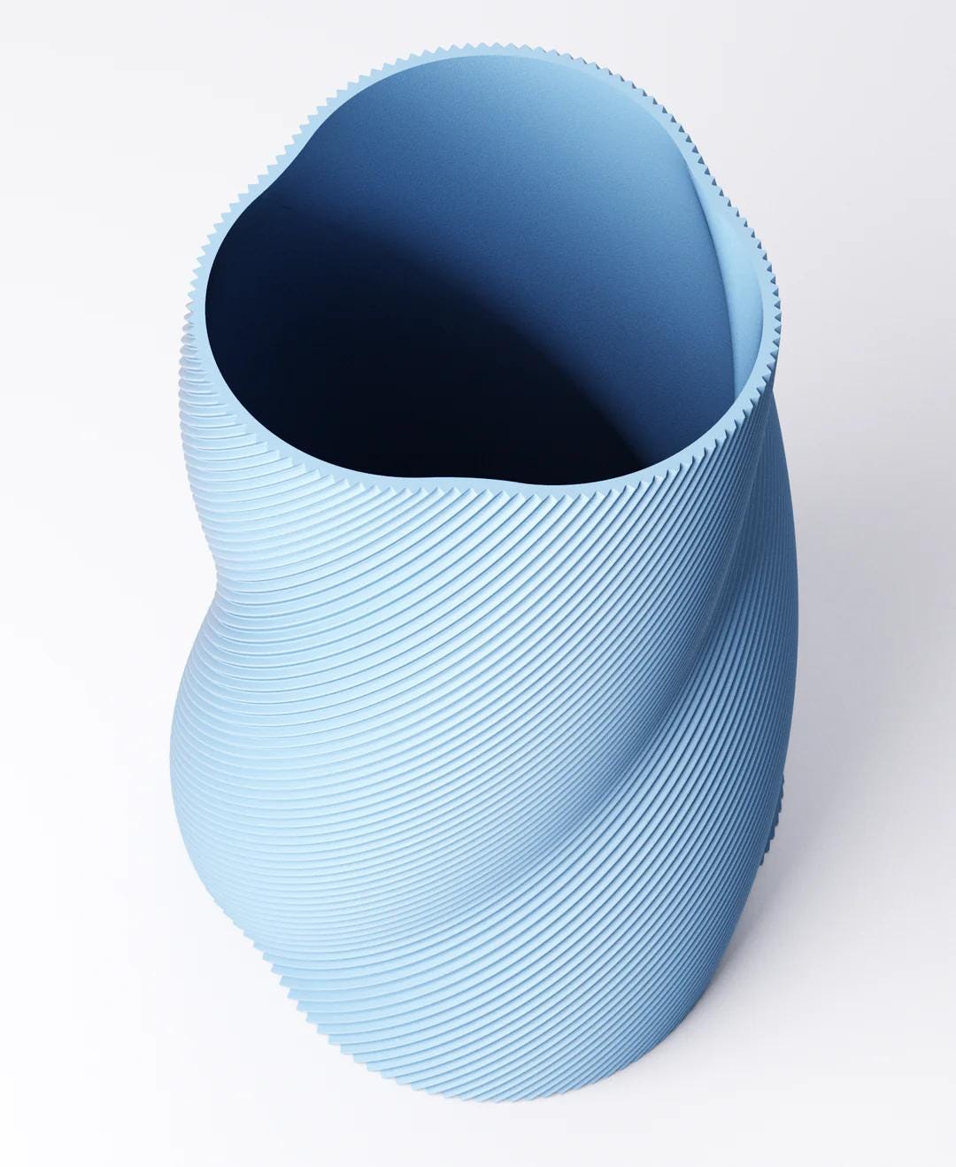 Spiral Vase - Slow Spiral Design | 13×13×18 cm