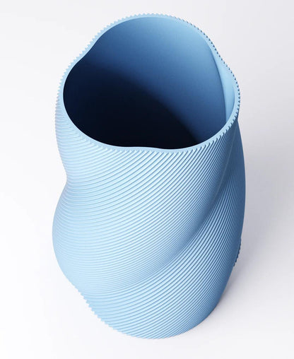 Spiral Vase - Slow Spiral Design | 13×13×18 cm