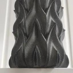 Modern Vase – Sculptural Modern Vase – Flames