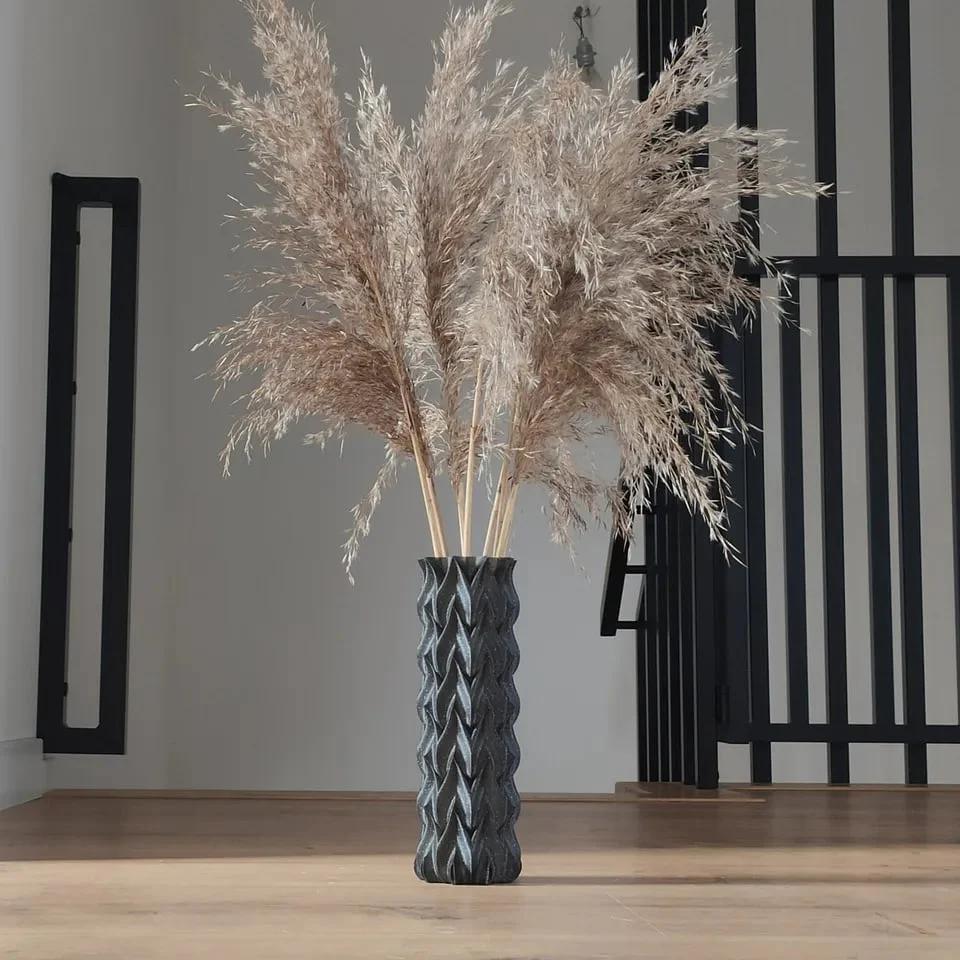 Modern Vase – Sculptural Modern Vase – Flames