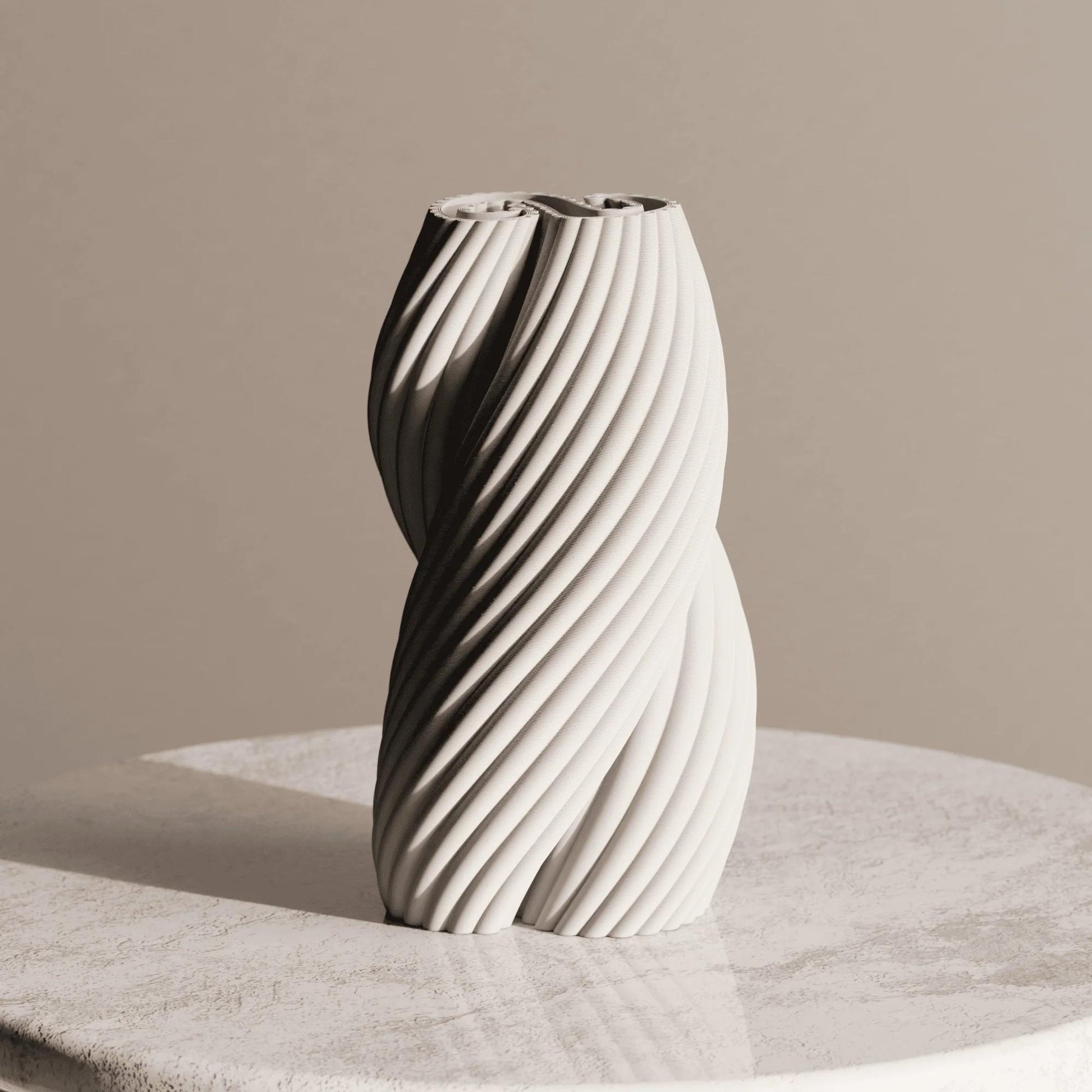 Twisted Vase – Sculptural Modern Vase – Discover