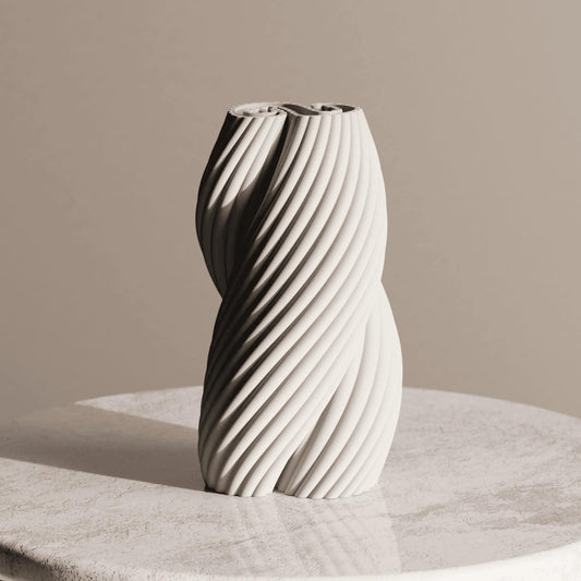 Twisted Vase – Sculptural Modern Vase – Discover