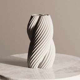 Twisted Vase – Sculptural Modern Vase – Discover
