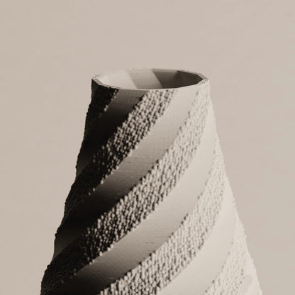 Twisted Vase – Sculptural Modern Vase – Simple