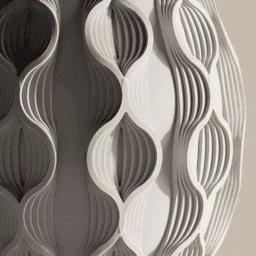 Modern Vase – Sculptural Modern Vase – Dried