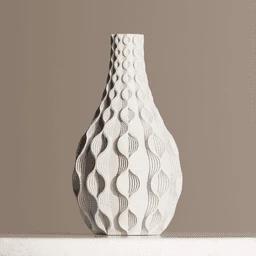 Modern Vase – Sculptural Modern Vase – Dried