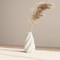 Modern Vase – Sculptural Modern Vase | Decorative vase for dried flowers