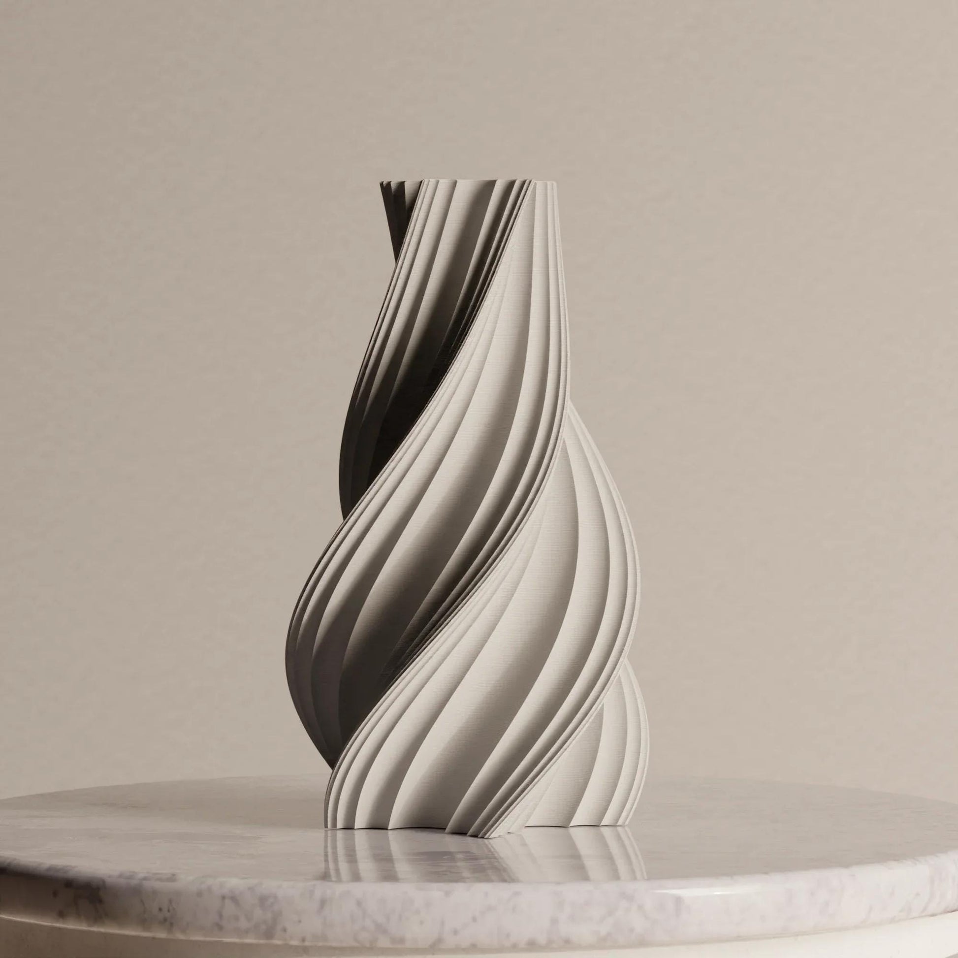 Twisted Vase – Sculptural Modern Vase – Aesthetically