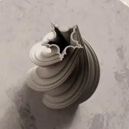 Twisted Vase – Sculptural Modern Vase – Aesthetically