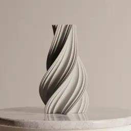 Twisted Vase – Sculptural Modern Vase – Aesthetically