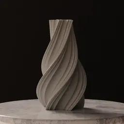 Twisted Vase – Sculptural Modern Vase – Aesthetically