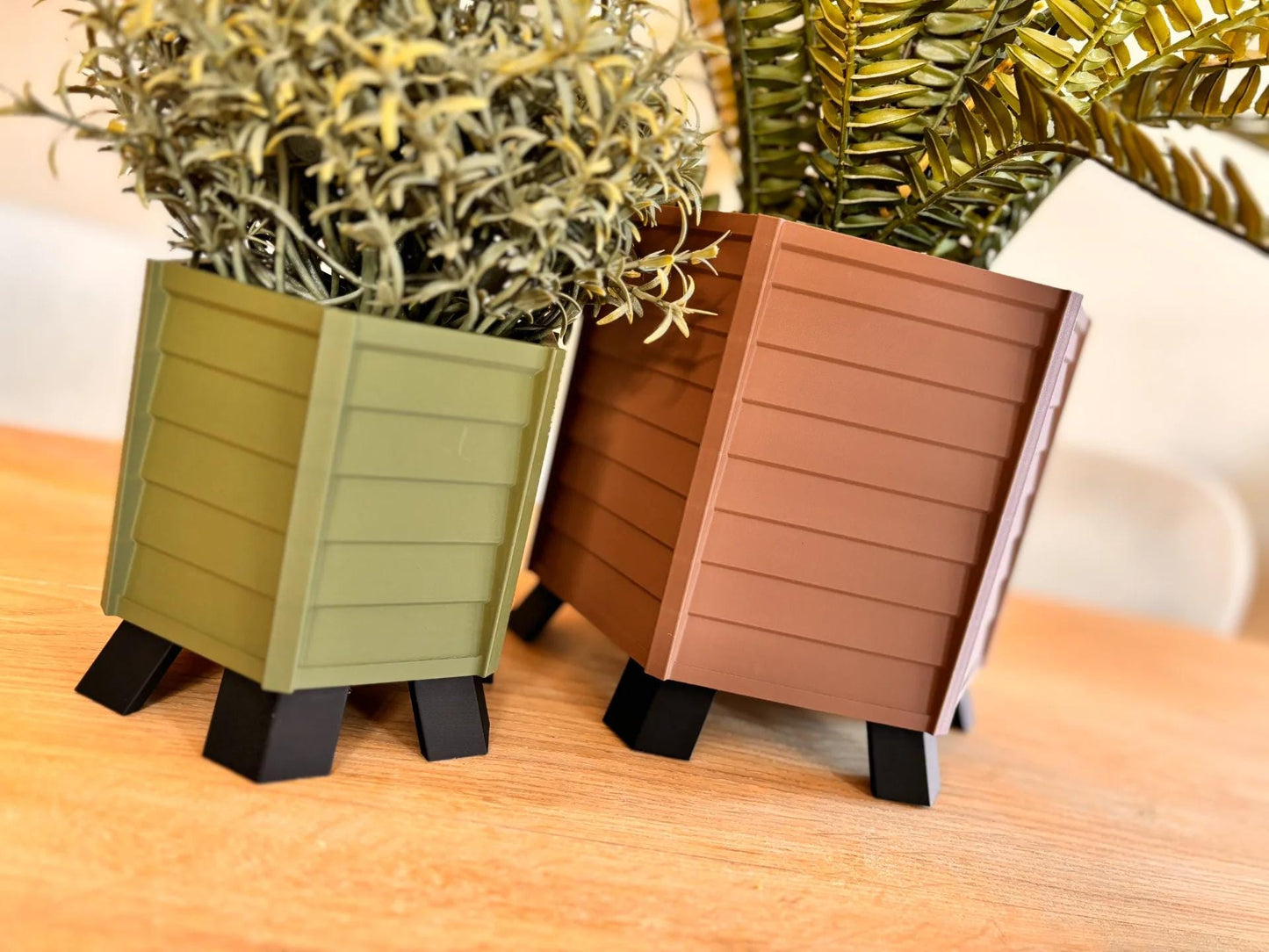Hexagonal Planter - Rebate Planks | Small, Medium, Large or Set of 3 | Whimsical Garden Gift