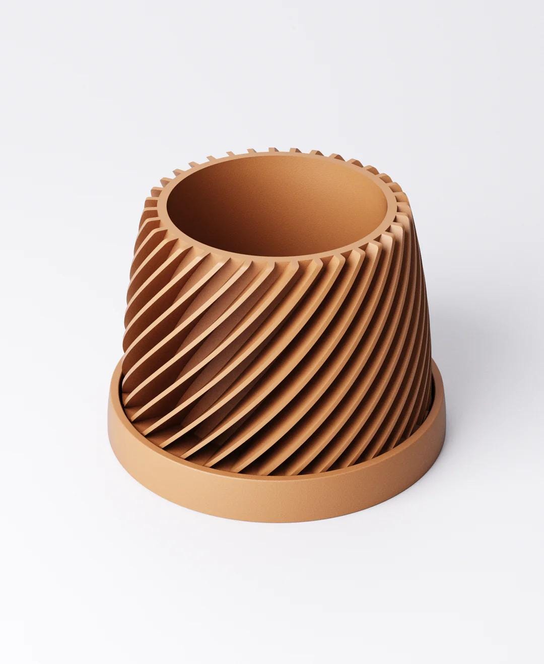 Fin Planter Type 1 (with Drip Tray)