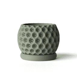 Modern Planter – with Drip Tray | Planter with dripping tray – Dripping