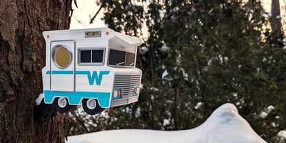 RV Birdhouse | Retro Winnebago Shorty Camper Outdoor Décor Gift