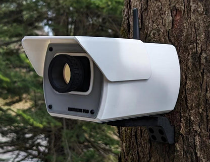 Security Camera Birdhouse - 15 × 22 × 14 cm - Novelty Outdoor Bird House