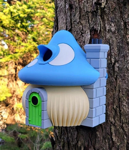 Mushroom Fairy House Birdhouse | 21x21x27cm Whimsical Garden Décor Gift