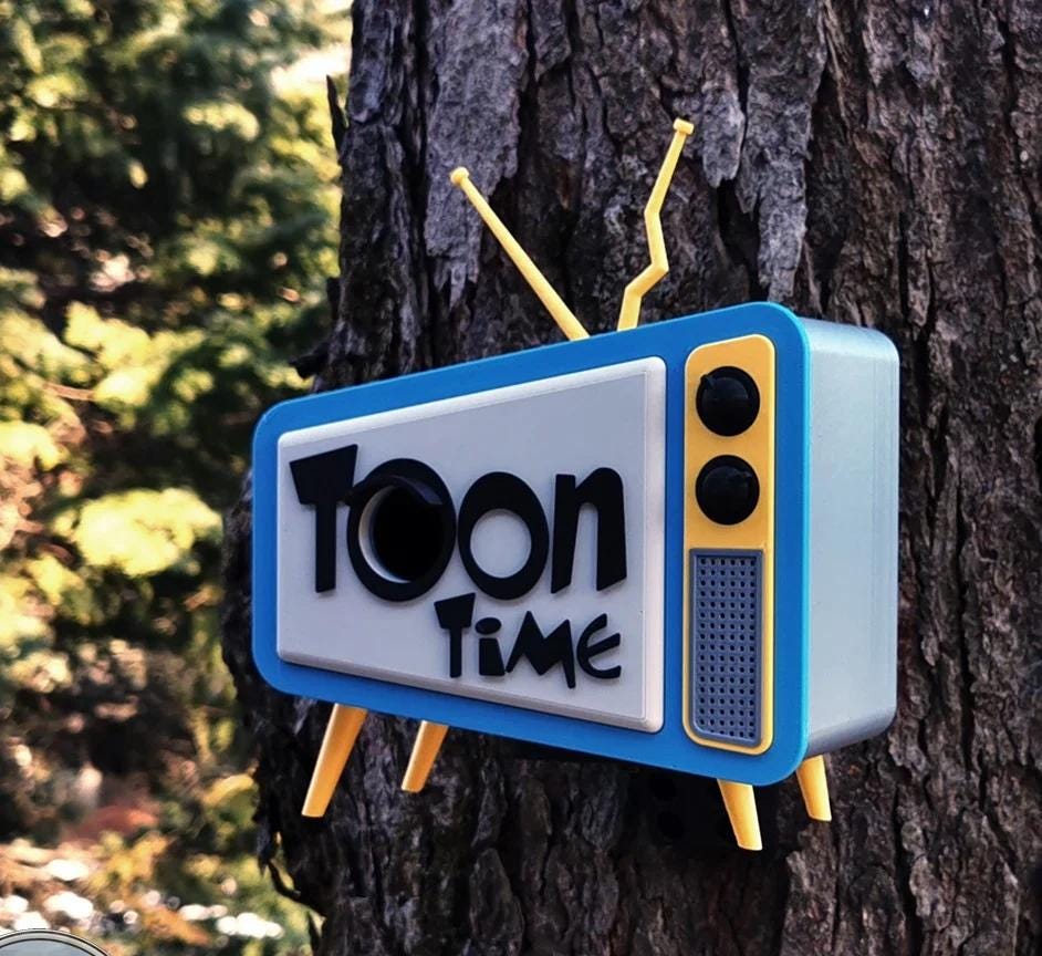 Toon Shack Birdhouse | Whimsical PETG Garden Decor