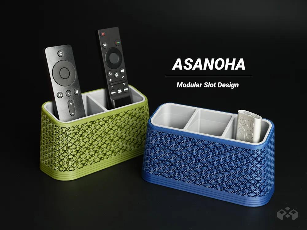 Asanoha Modular Remote Control Holder