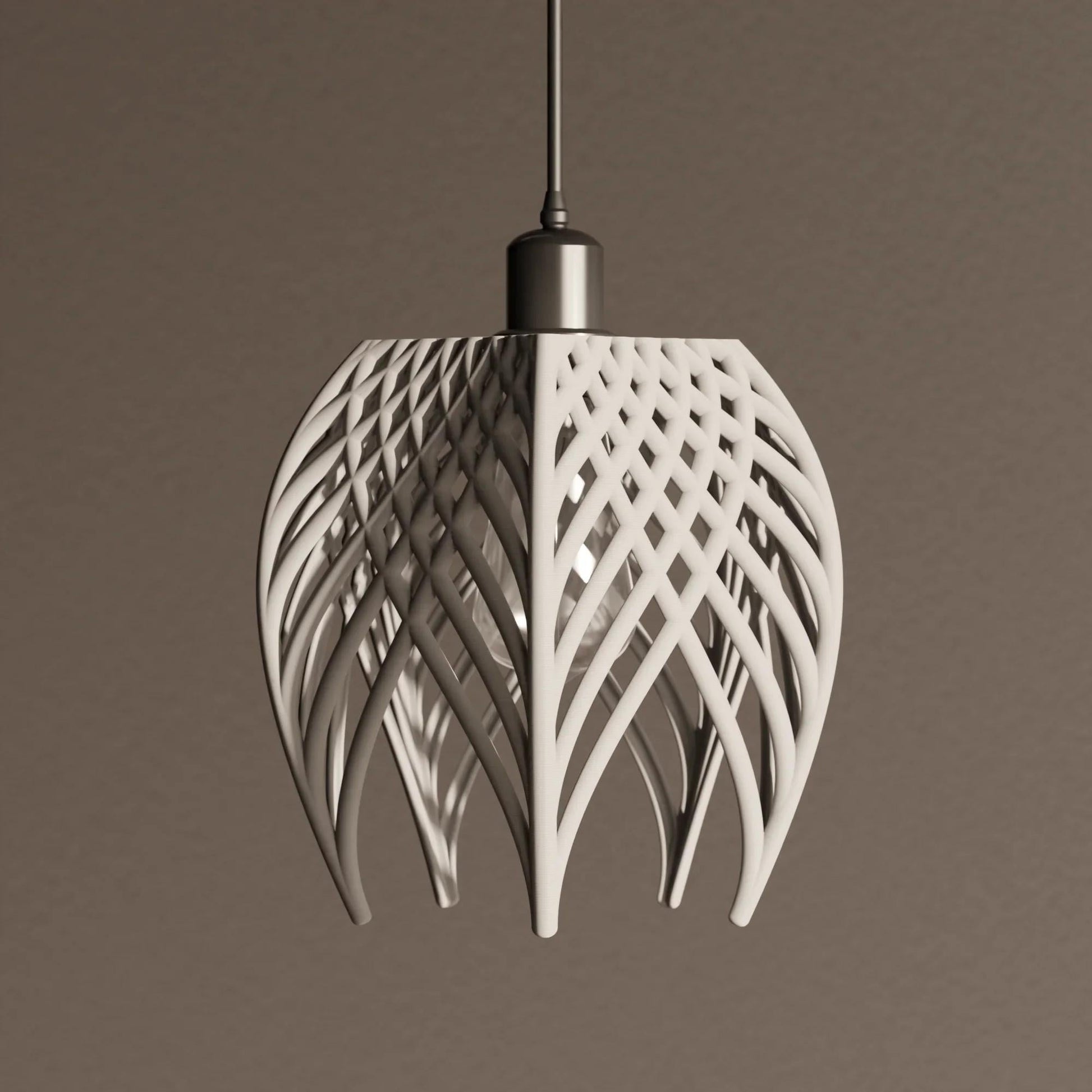 Ripple Lamp Shade – Sculptural Pendant Shade | Celing lamp