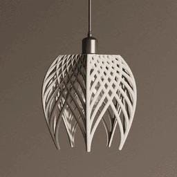Ripple Lamp Shade – Sculptural Pendant Shade | Celing lamp