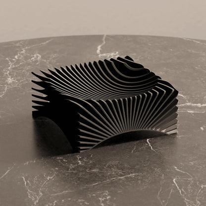 Ripple Decor – Sculptural Home Accent | Two sided display bowl