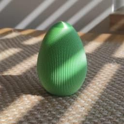Modern Decor – Sculptural Home Accent | Textured Easter Egg