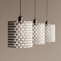 Modern Lamp Shade – Sculptural Pendant Shade | Ceiling lamp shade for E27 lightbulb