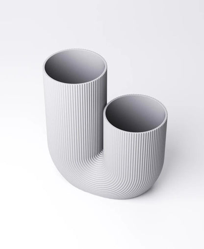 Double Vase - Large Symmetrical or Asymmetrical | 17×9×18 cm