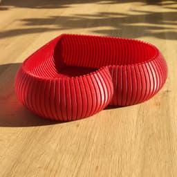 Modern Vase – Sculptural Modern Vase | Valentine's day bowl