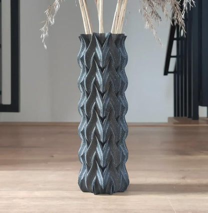 Modern Vase – Sculptural Modern Vase – Flames