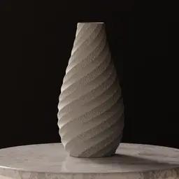 Twisted Vase – Sculptural Modern Vase – Simple