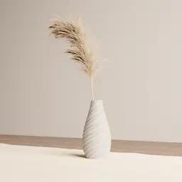 Twisted Vase – Sculptural Modern Vase – Simple