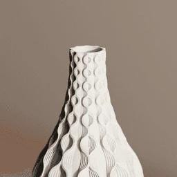 Modern Vase – Sculptural Modern Vase – Dried