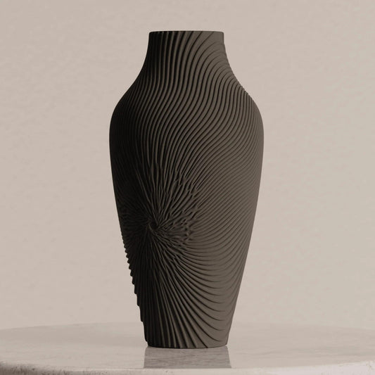 Ripple Vase – Sculptural Modern Vase – Captivating
