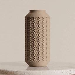 Ripple Vase – Sculptural Modern Vase – Decorative