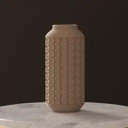 Ripple Vase – Sculptural Modern Vase – Decorative