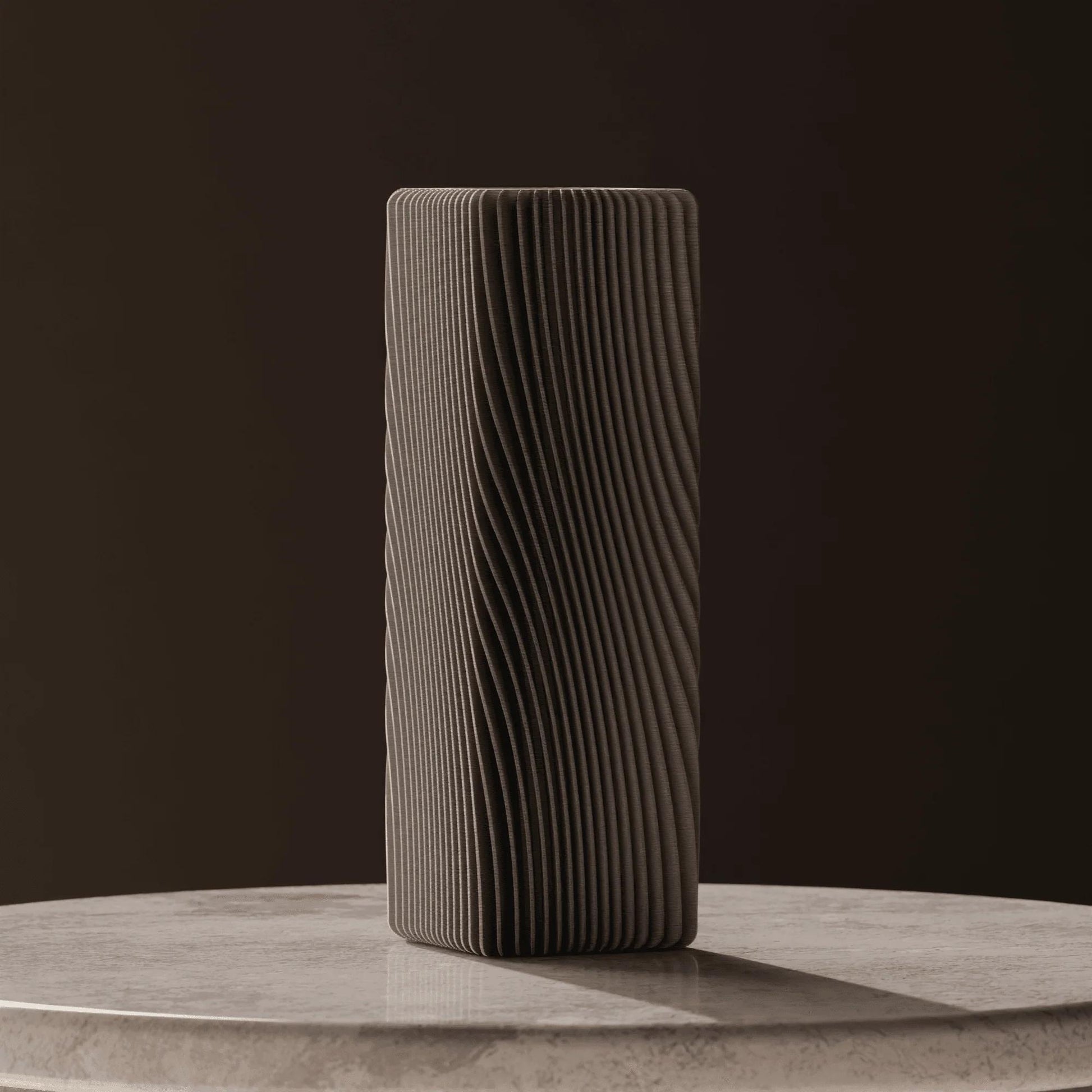 Ripple Vase – Sculptural Modern Vase – Elevate