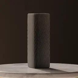 Ripple Vase – Sculptural Modern Vase – Elevate