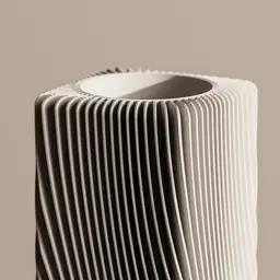 Ripple Vase – Sculptural Modern Vase – Elevate
