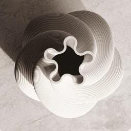 Modern Vase – Sculptural Modern Vase | Vase for dried flowers – Dried