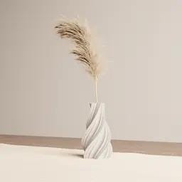 Twisted Vase – Sculptural Modern Vase – Aesthetically