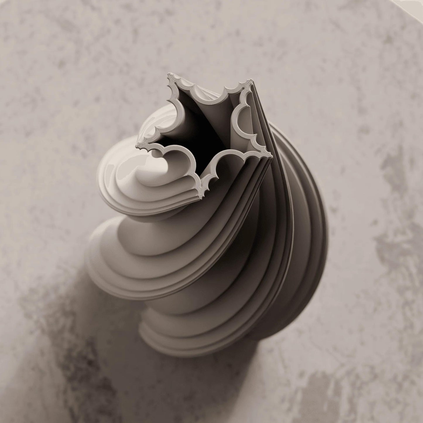 Twisted Vase – Sculptural Modern Vase – Aesthetically
