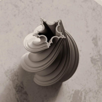 Twisted Vase – Sculptural Modern Vase – Aesthetically