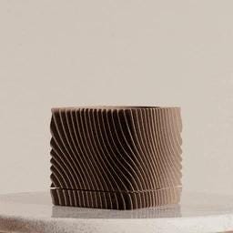 Ripple Planter – with Drip Tray | Planter with dripping tray